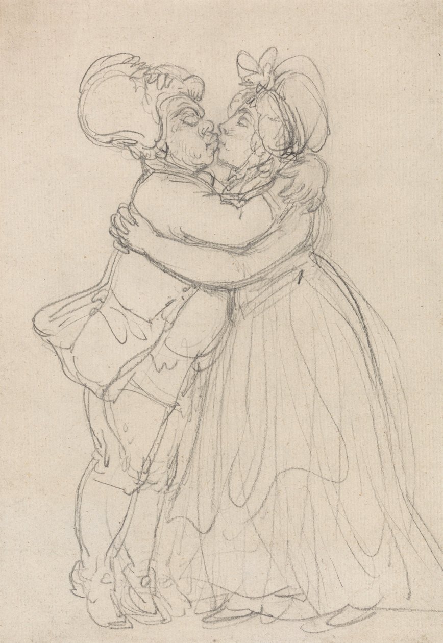 Vergebende Liebende von Thomas Rowlandson
