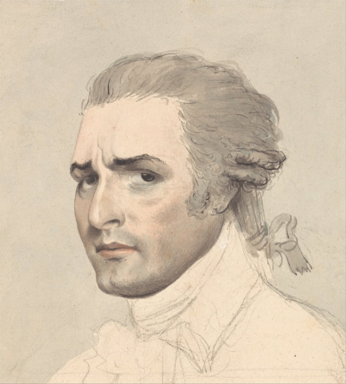 Porträtstudie von John Philip Kemble von Thomas Rowlandson