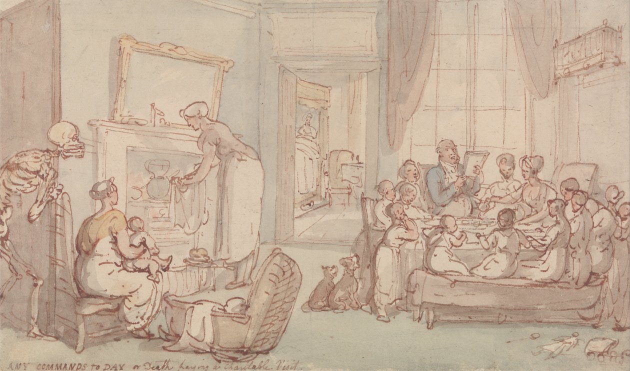 Die Familie der Kinder von Thomas Rowlandson