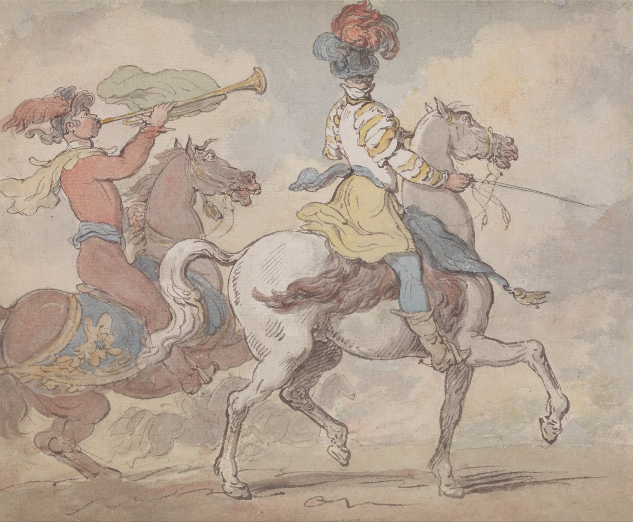 Die Herolde von Thomas Rowlandson
