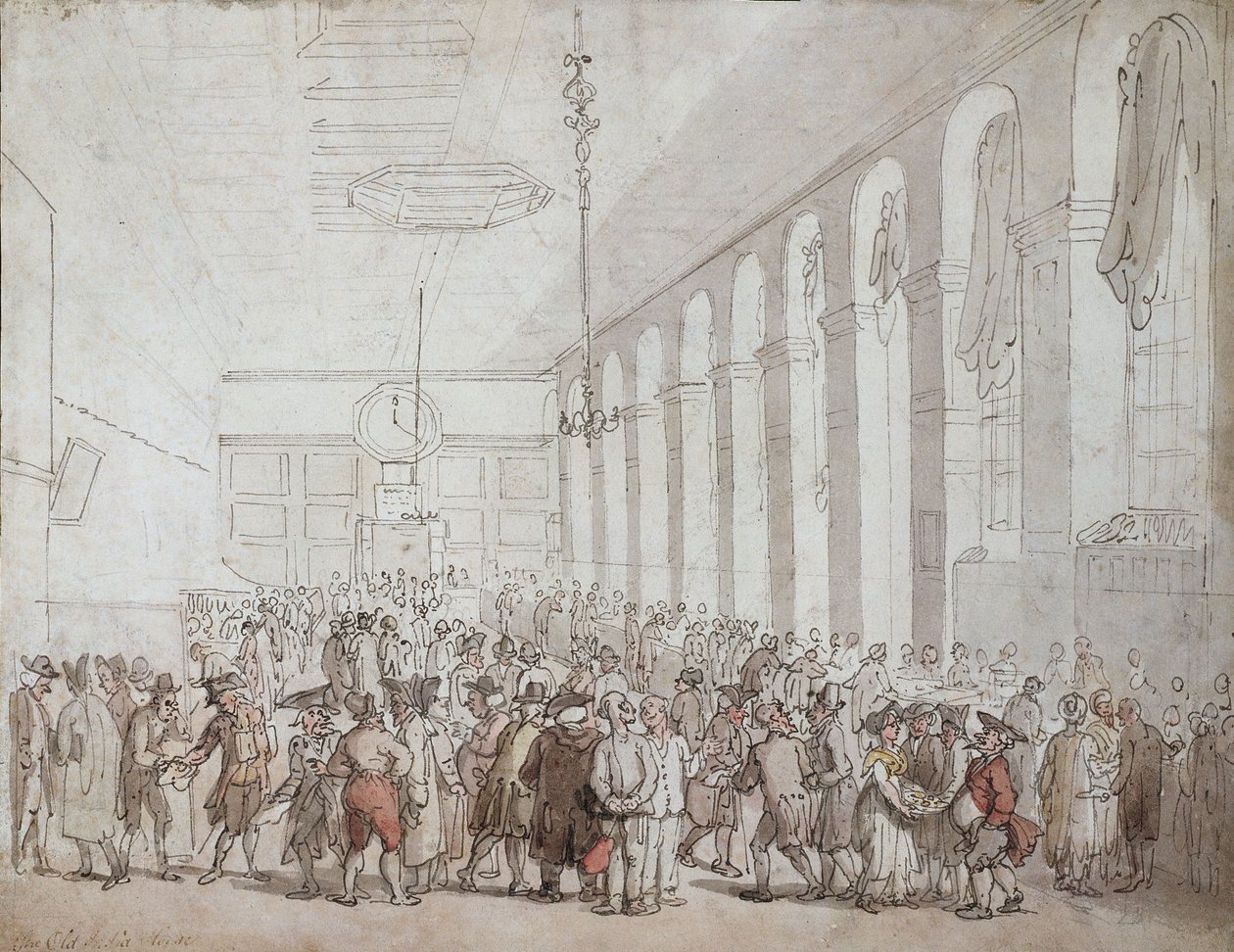 Das alte Indienhaus von Thomas Rowlandson
