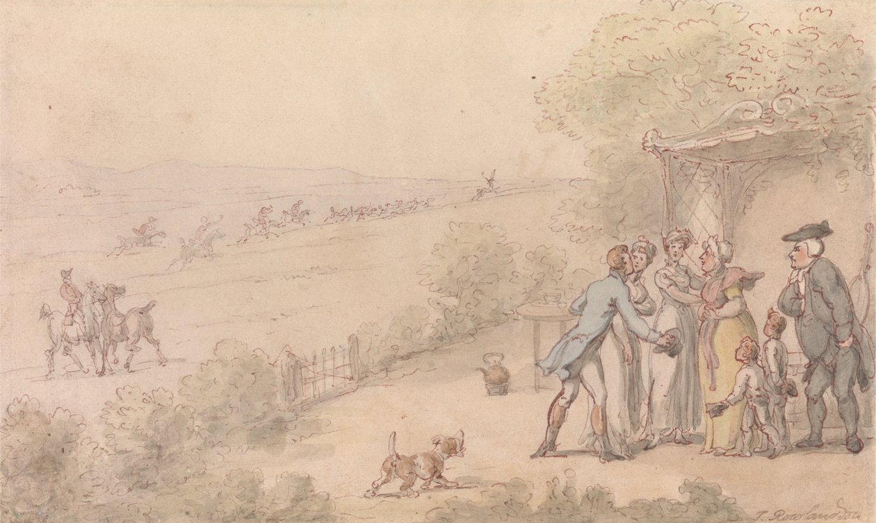 Der Vikar von Wakefield - Die Einmischung des Esquires von Thomas Rowlandson