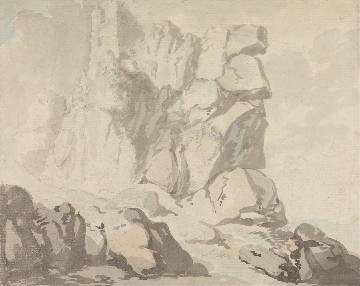 Tintagel Castle von Thomas Rowlandson