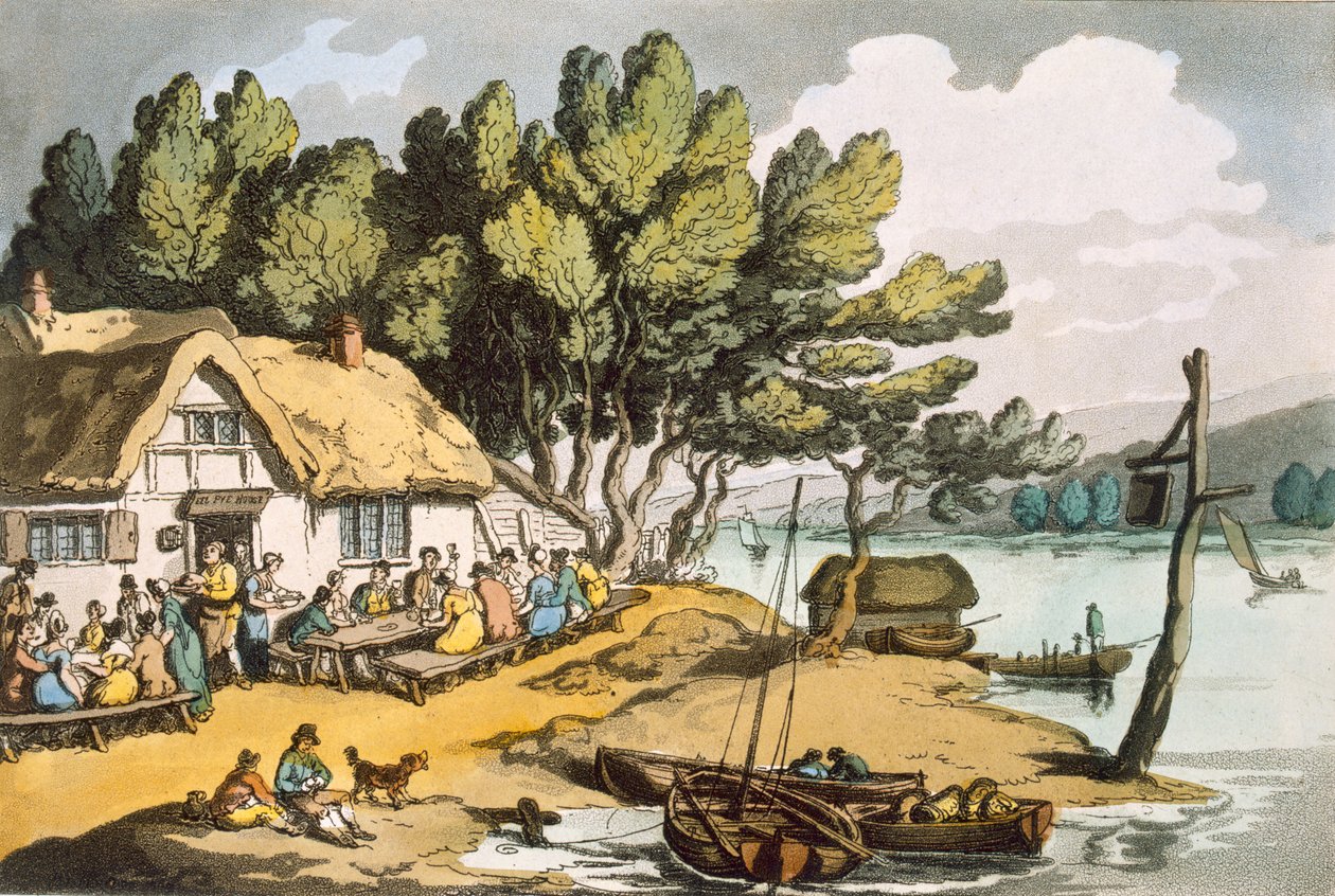 Ansicht in der Nähe von Newport, Isle of Wight, aus 