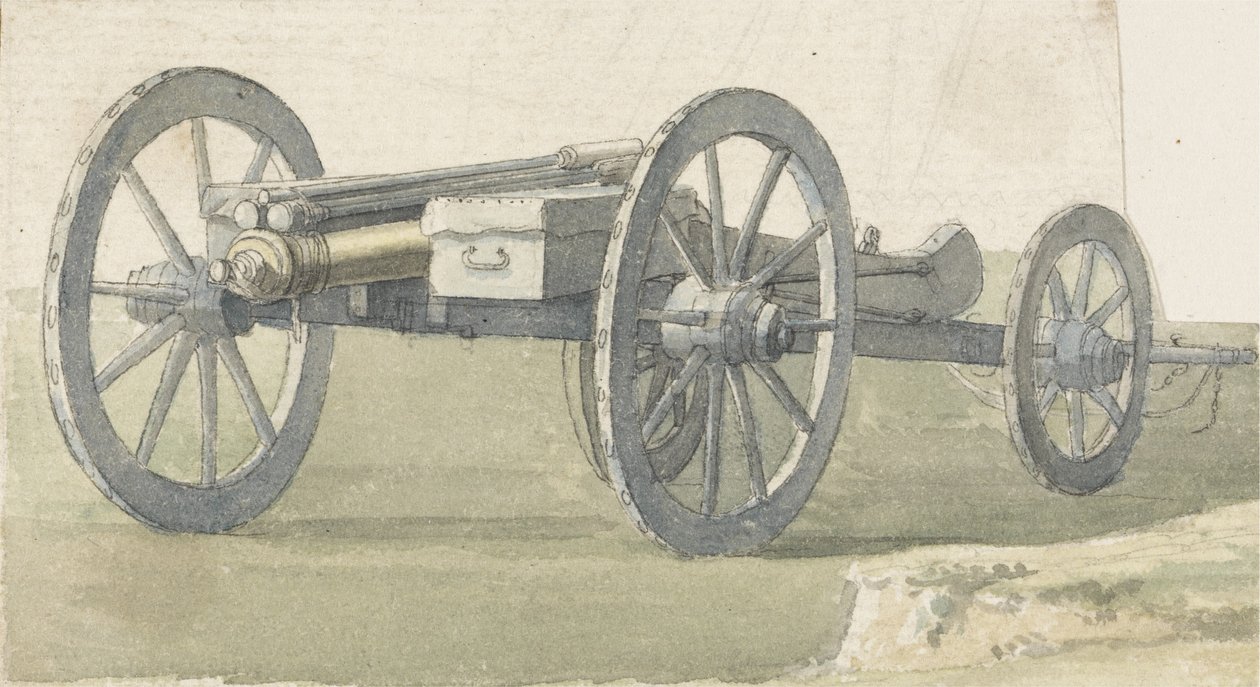 Gewehr, ca. 1747 von Thomas Sandby