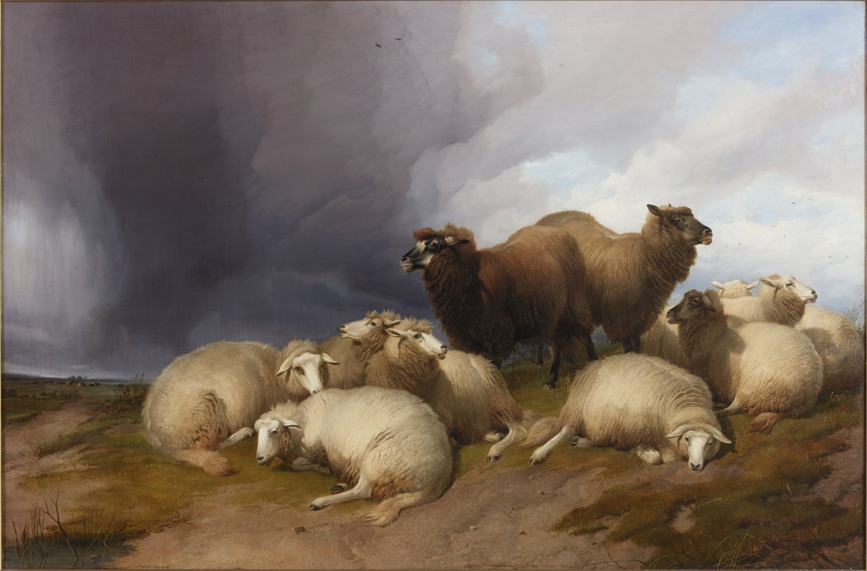 Der herannahende Sturm von Thomas Sidney Cooper