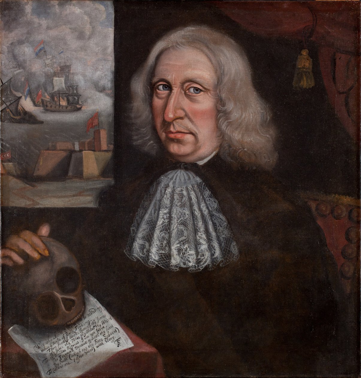 Selbstporträt, ca. 1680 von Thomas Smith