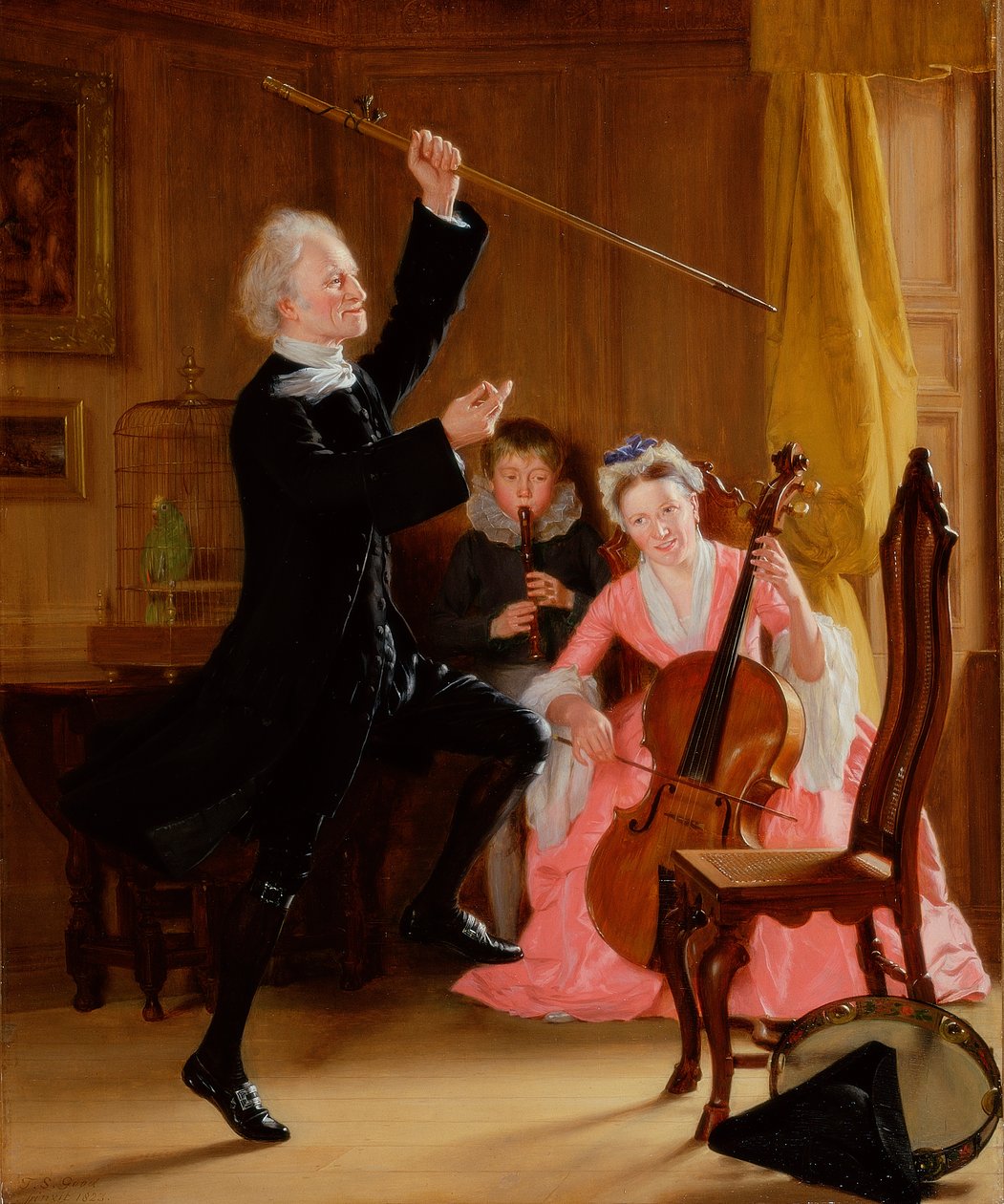 Die Macht der Musik, 1823 von Thomas Sword Good