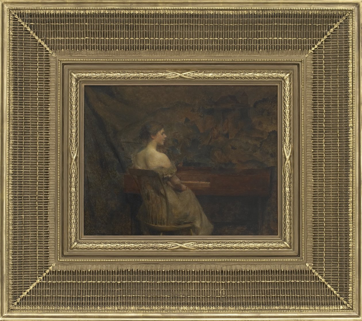 Ein Porträt, 1902 von Thomas Wilmer Dewing