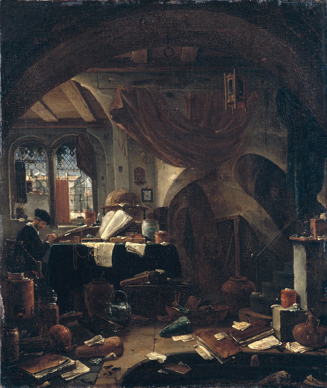 Ein Alchemistenlabor von Thomas Wyck