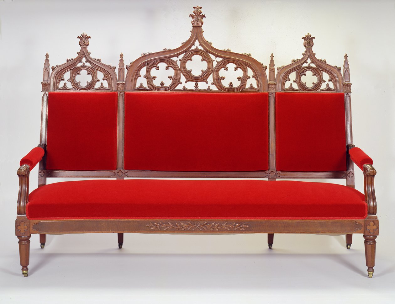 Sofa, aus Brooklyn, New York, 1846-47 von Thomas attr. to Brooks