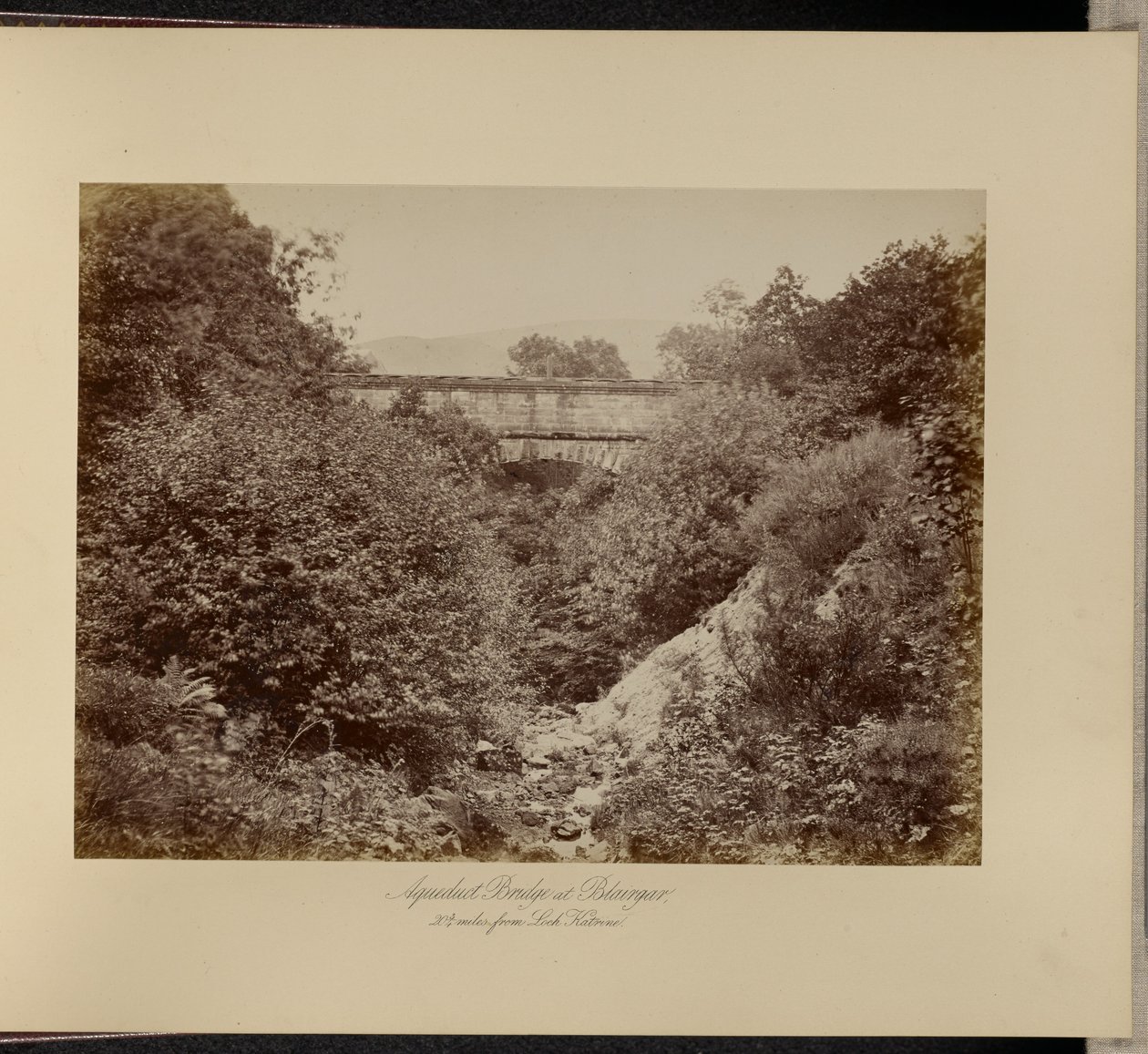 Aquäduktbrücke bei Blairgar von Thomas Annan