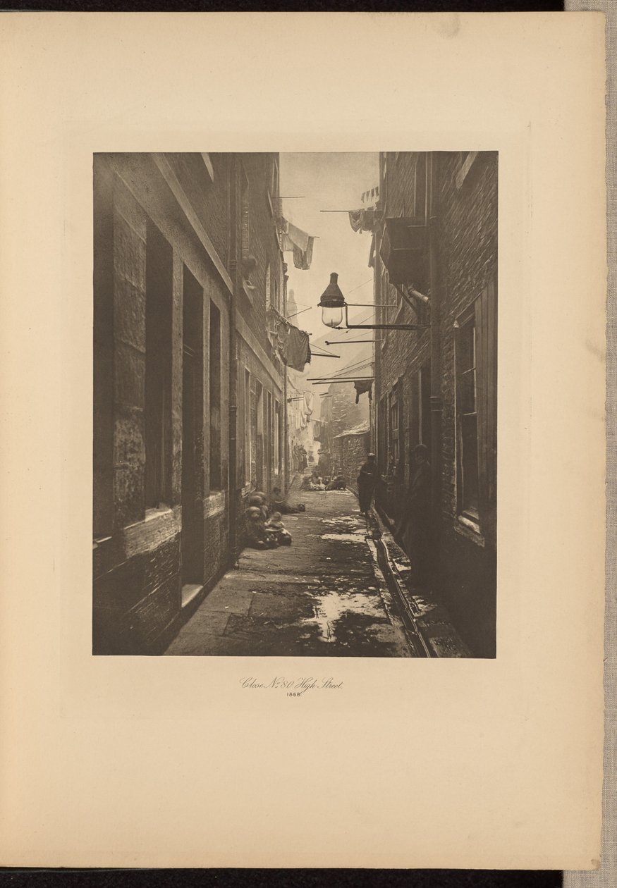 Nahe Nr. 80 High Street von Thomas Annan