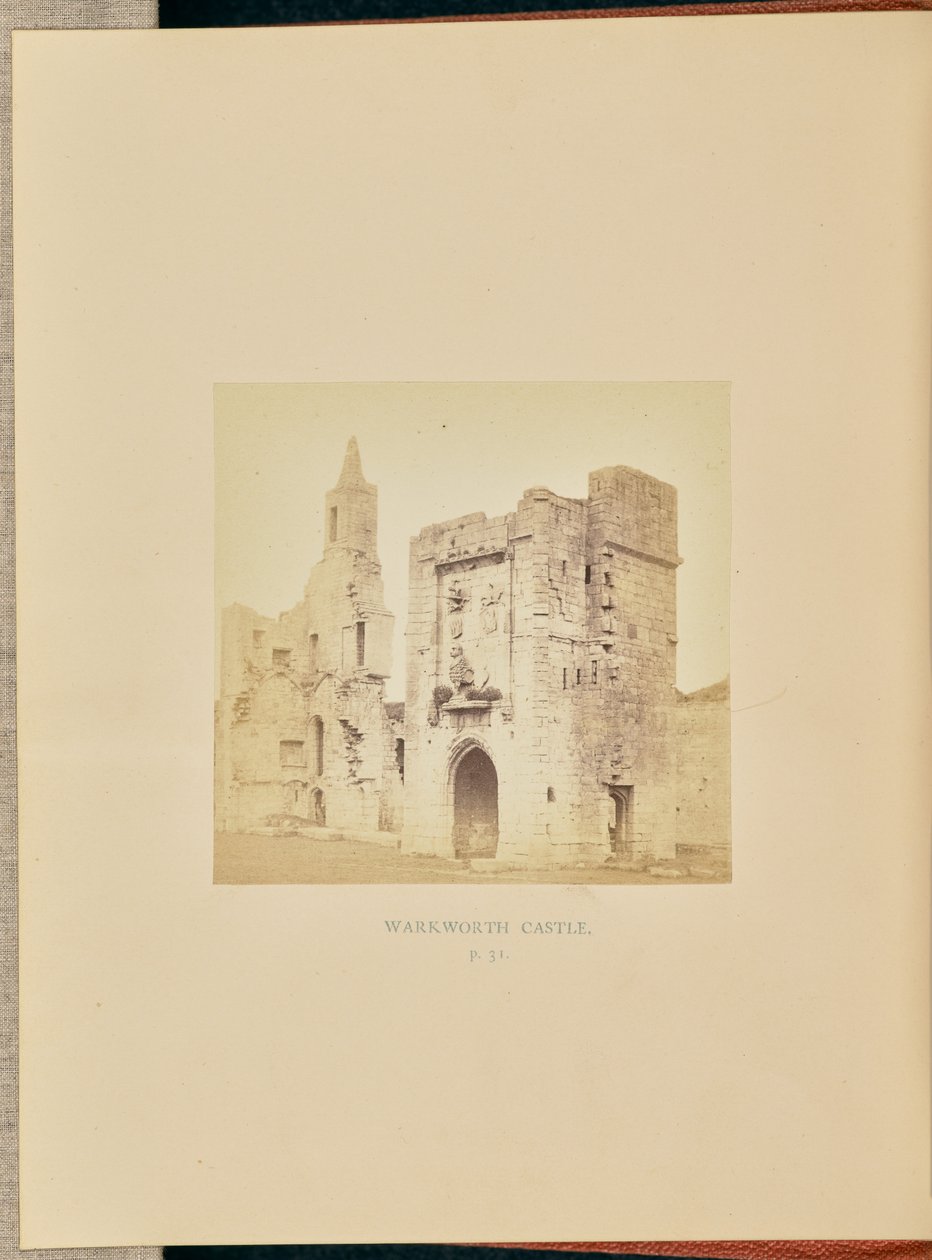 Burg Warkworth von Thomas Annan