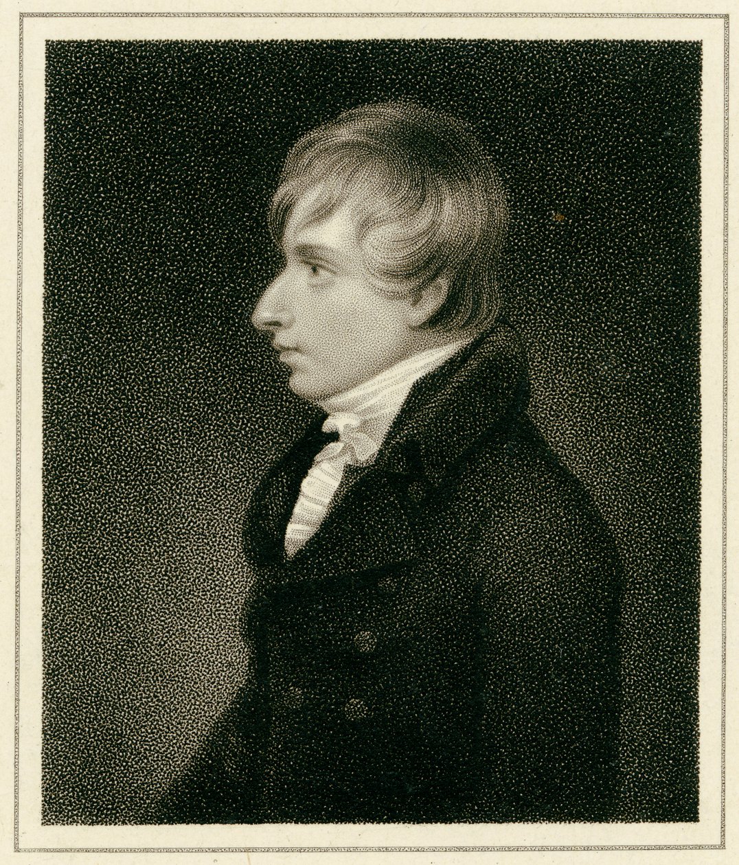 Henry Kirke White, um 1805 von Thomas Barber