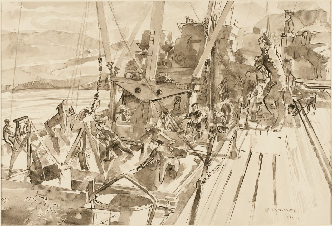 Kohleentladung, Hvitanes von Thomas Barclay Hennell