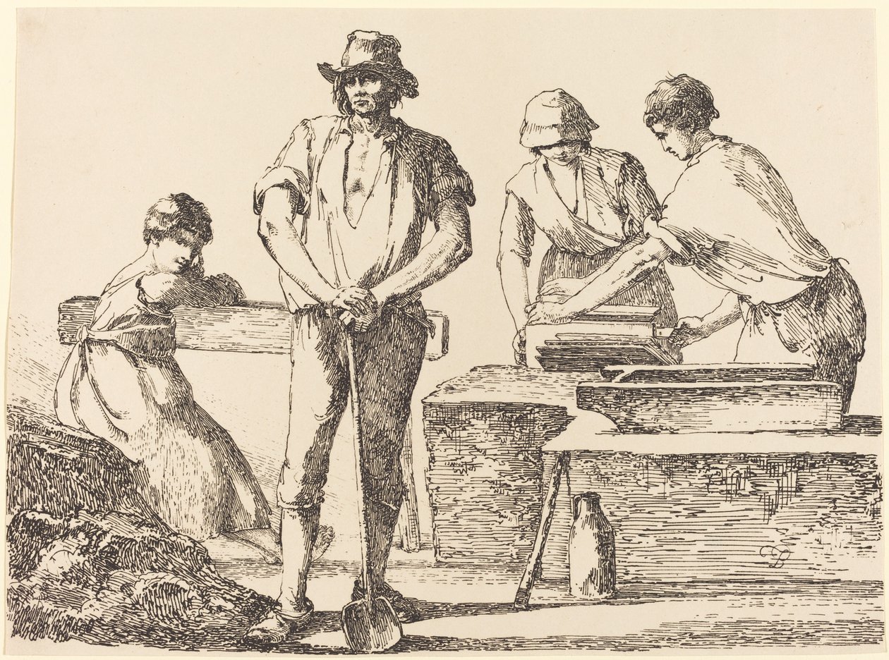 Ziegelmacher von Thomas Barker