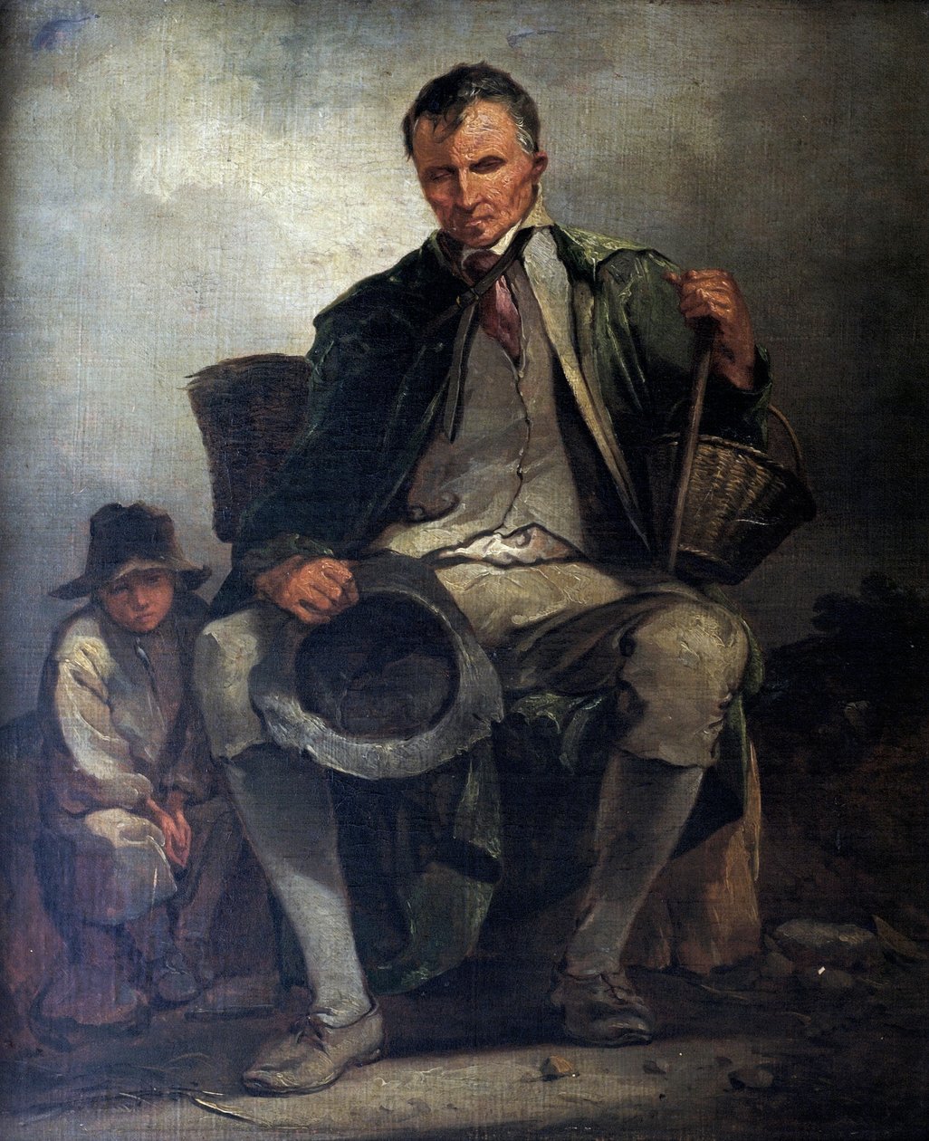 Der blinde Bettler, ca. 1788 von Thomas Barker of Bath