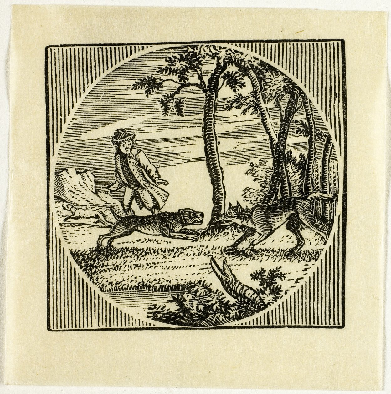 Buchillustration von Thomas Bewick