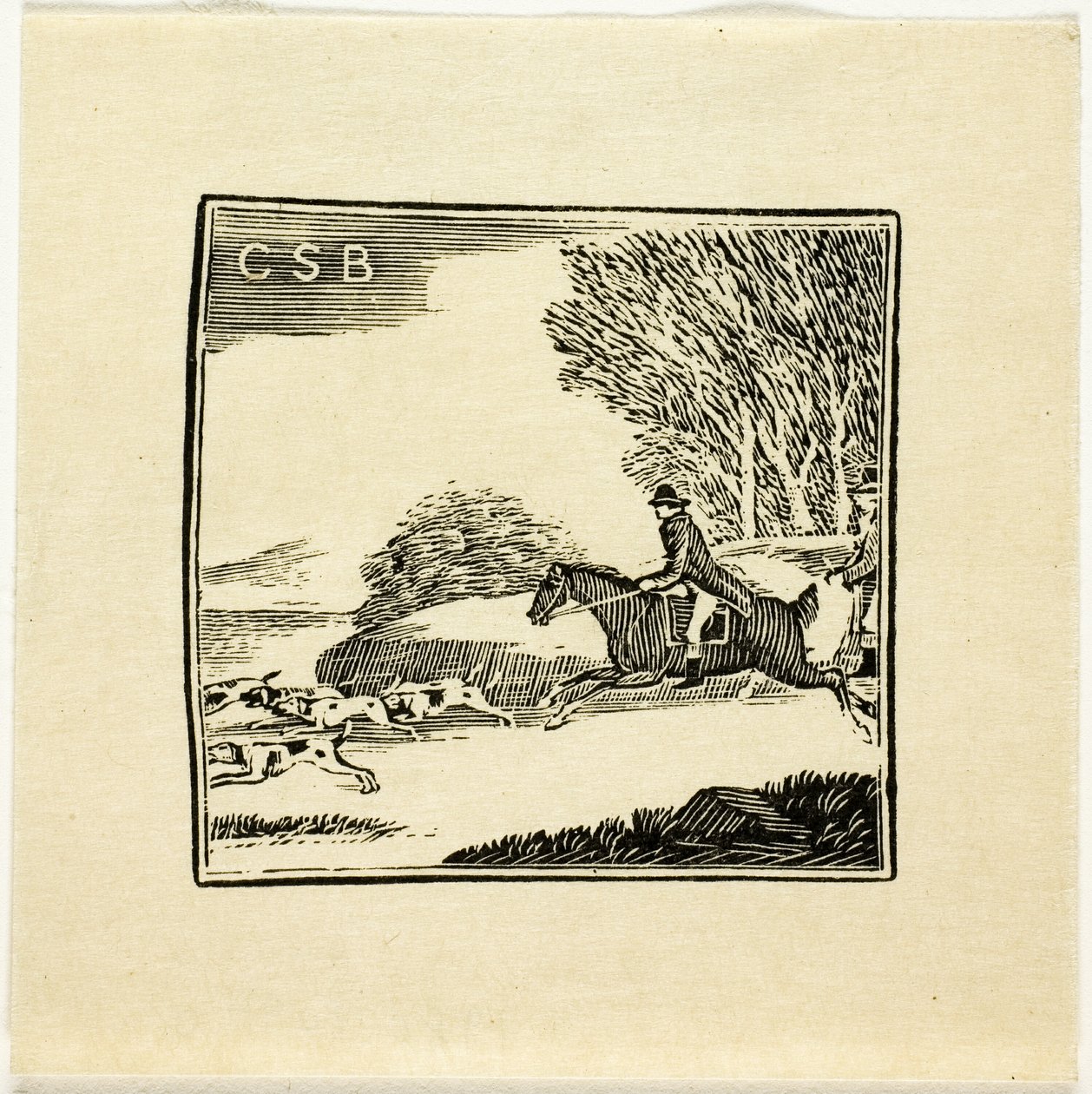 Buchillustration von Thomas Bewick