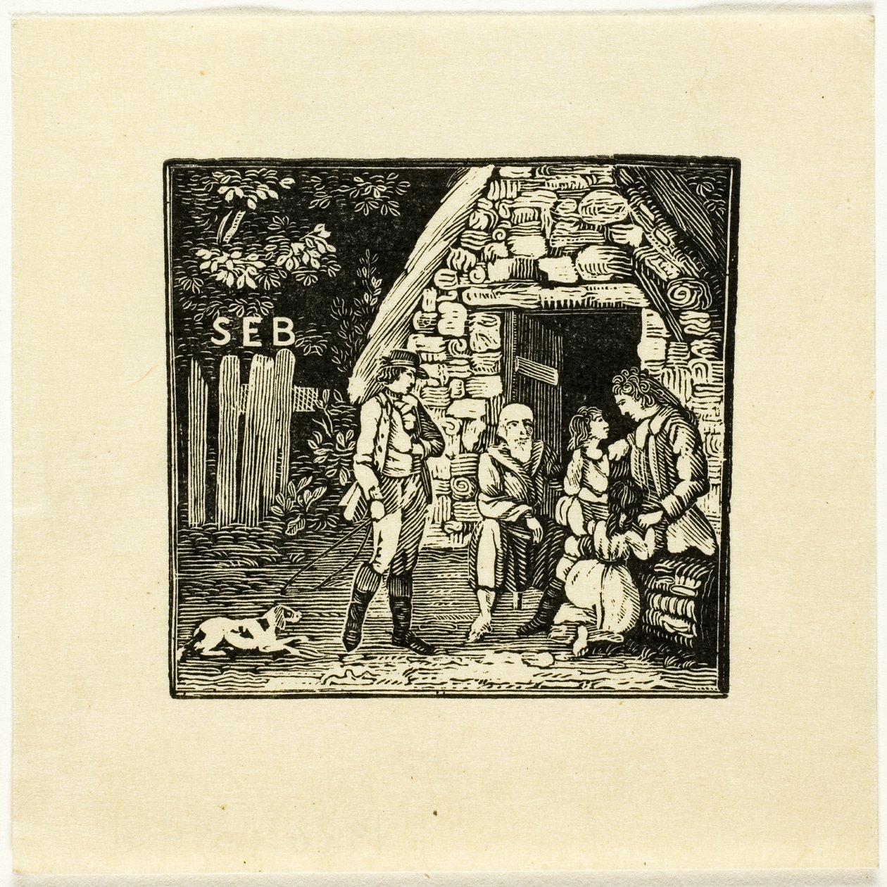 Buchillustration von Thomas Bewick