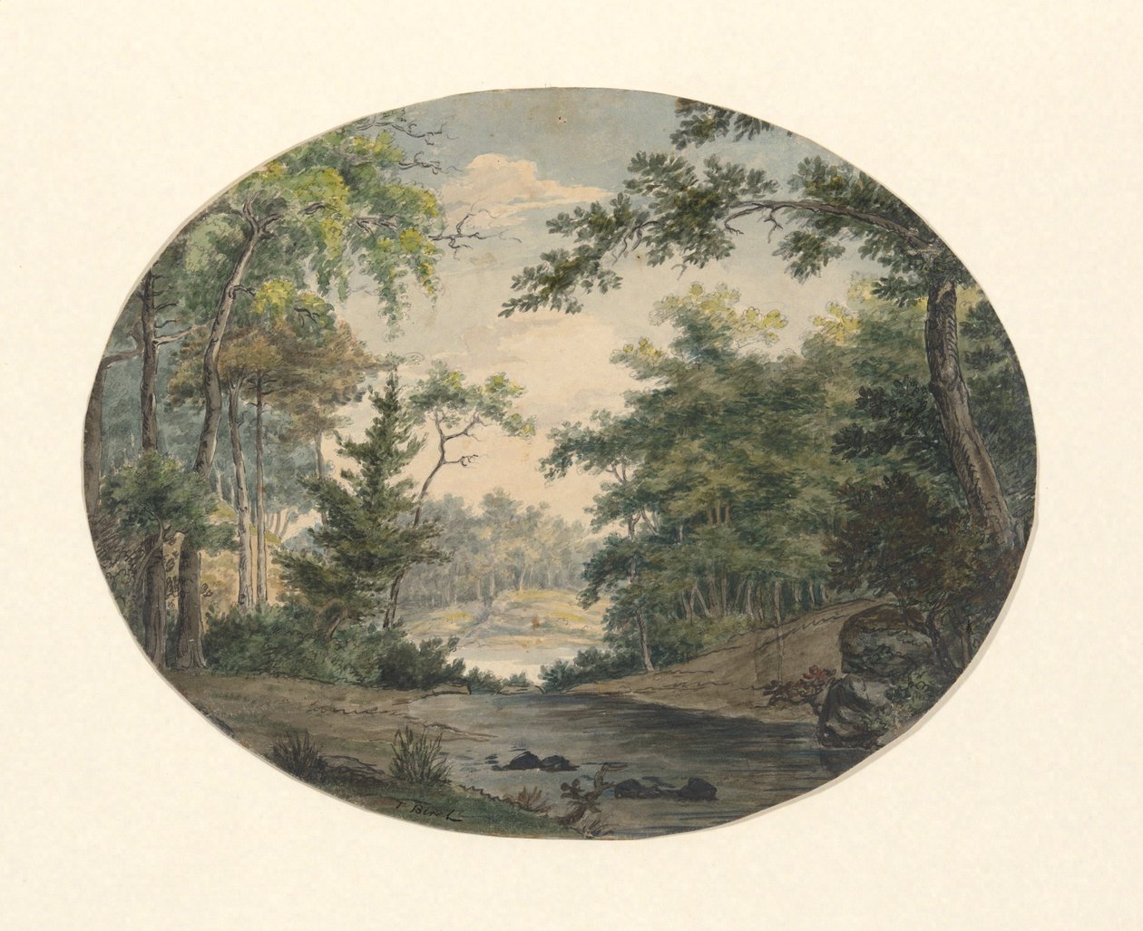 Waldlandschaft von Thomas Birch