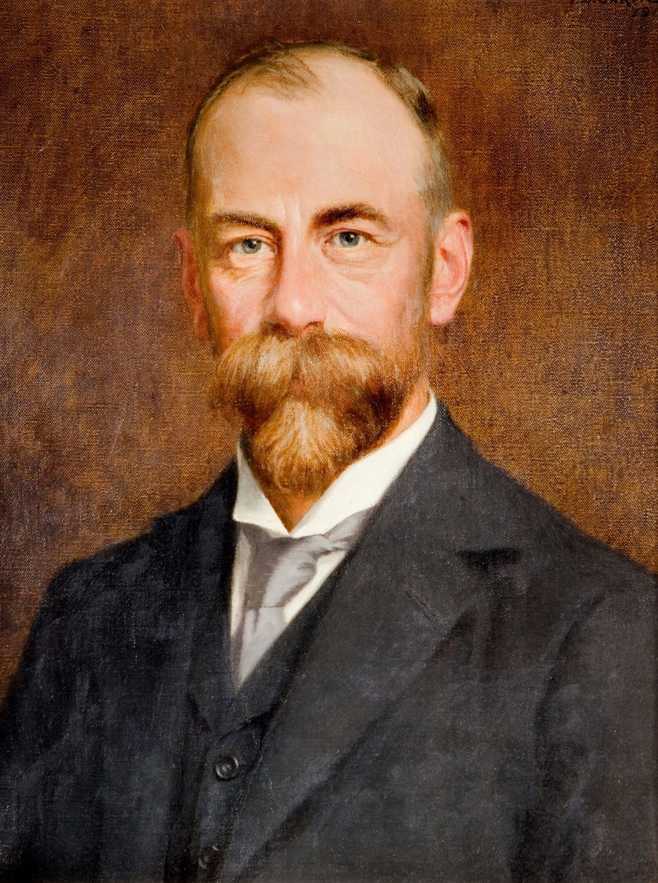 Porträt von Barrow Cadbury, 1912 von Thomas Bowman Garvie