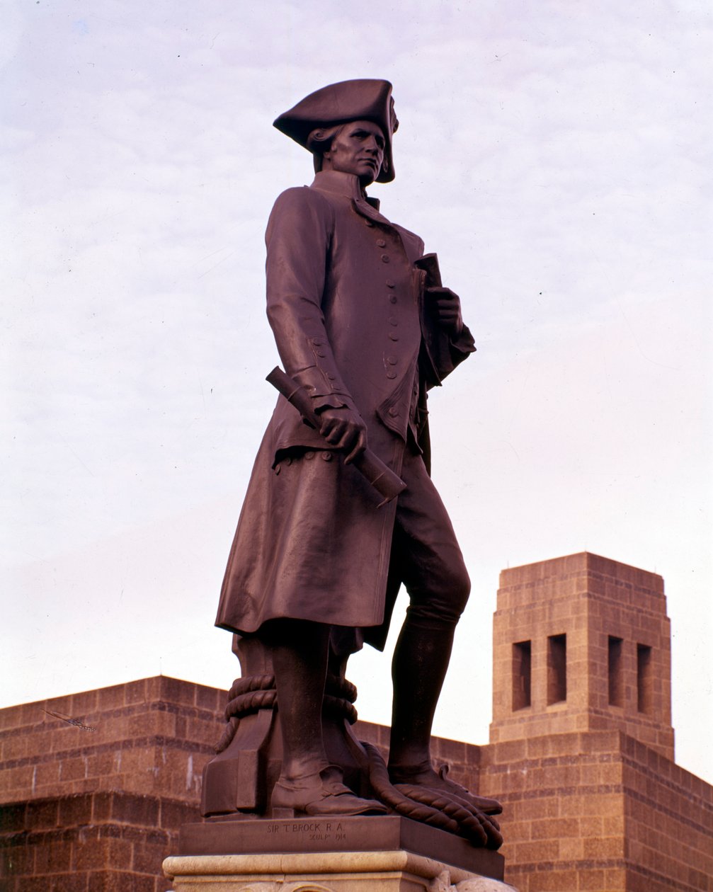 Statue von Captain James Cook, 1914 von Thomas Brock