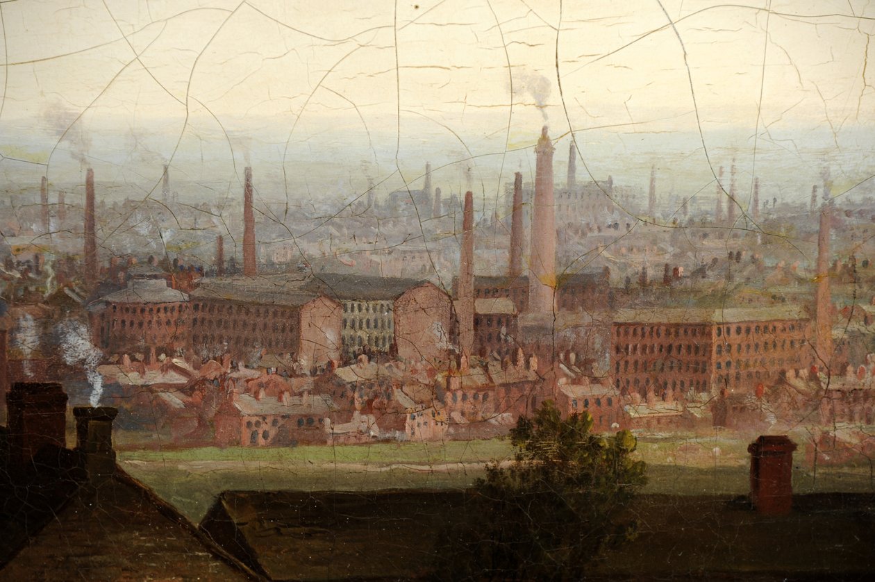 Ansicht von Leeds von Thomas Burras