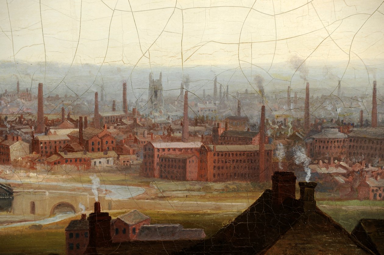 Ansicht von Leeds von Thomas Burras