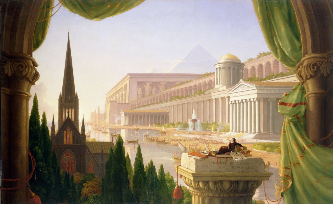 Architektentraum von Thomas Cole
