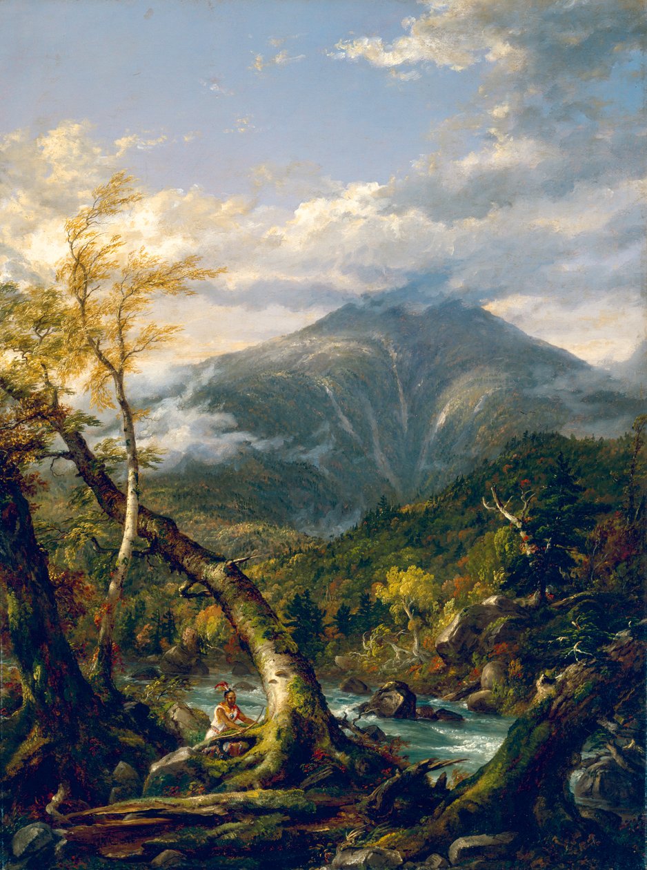 Mount Marcy vom Opalescent River von Thomas Cole