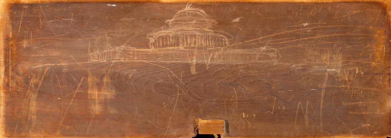 Skizze für das Design des Ohio State Capitol von Thomas Cole