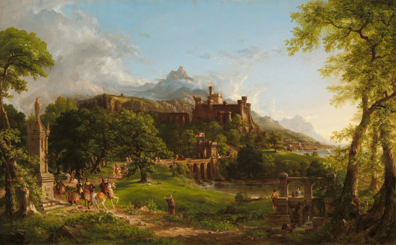 Die Abreise von Thomas Cole