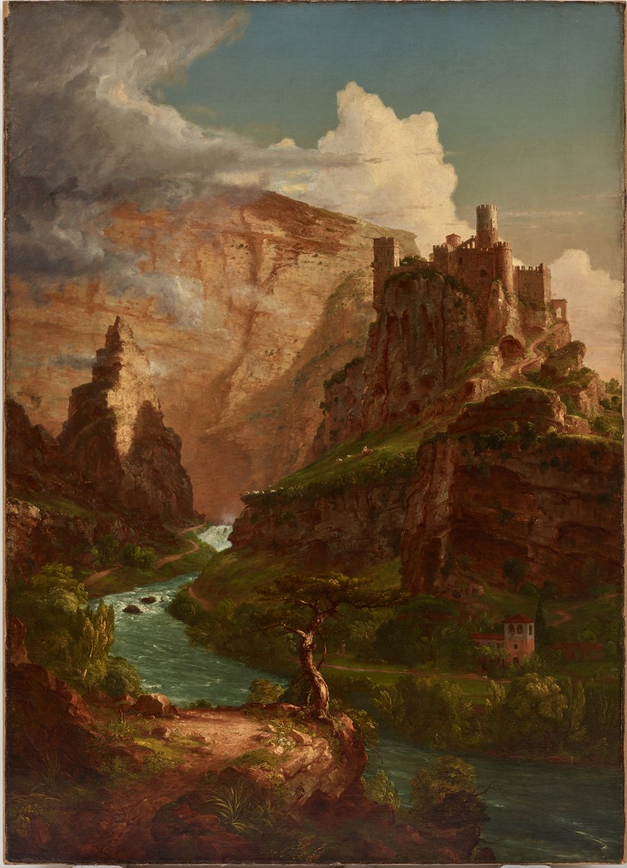 Der Brunnen von Vaucluse von Thomas Cole