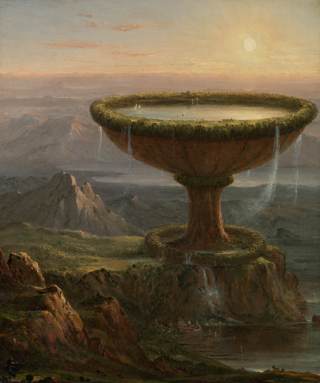 Der Titanenkelch, 1833 von Thomas Cole