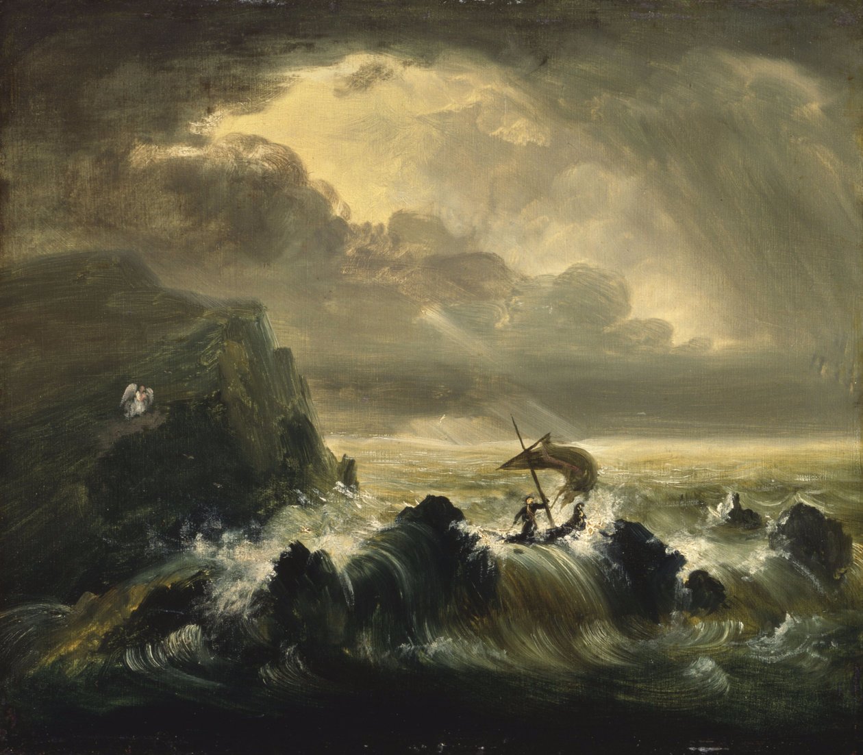 Die Reise des Lebens: Kindheit (Studie) von Thomas Cole