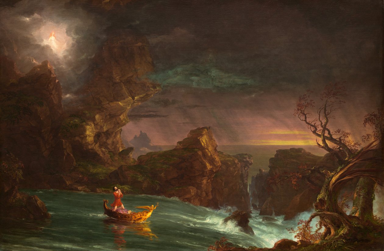 Die Reise des Lebens: Männlichkeit von Thomas Cole
