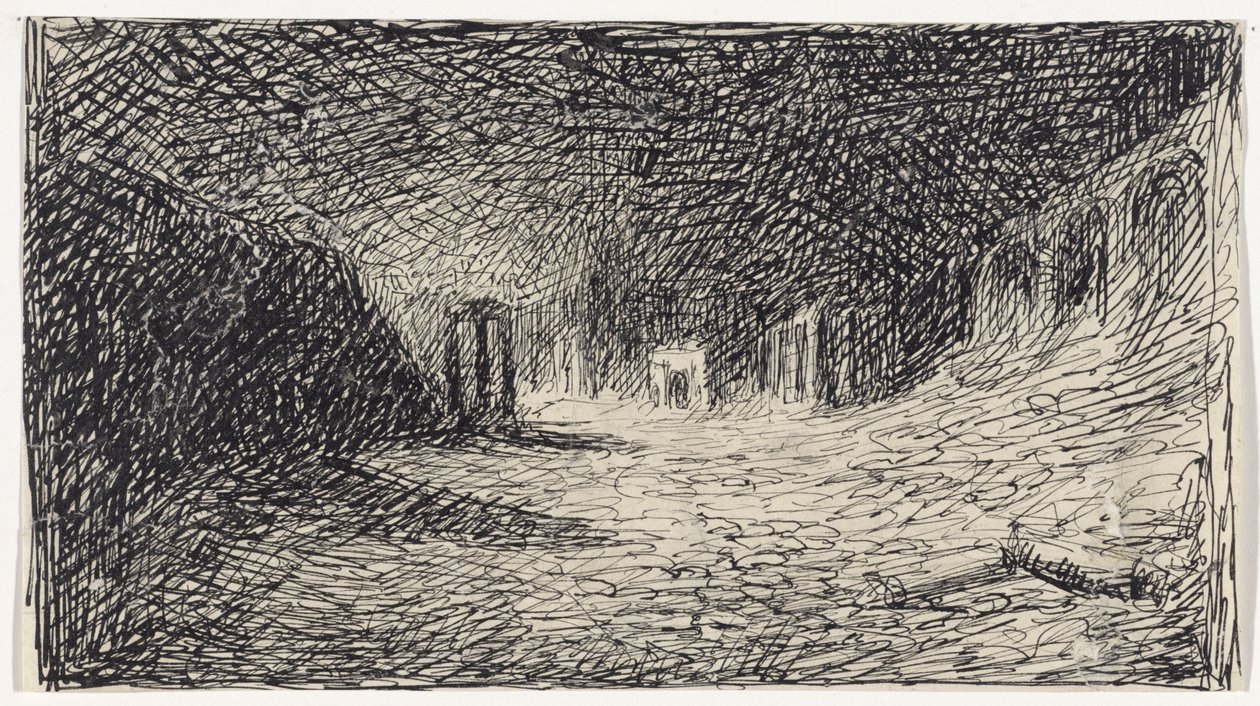 Ruinen bei Nacht von Thomas Cool