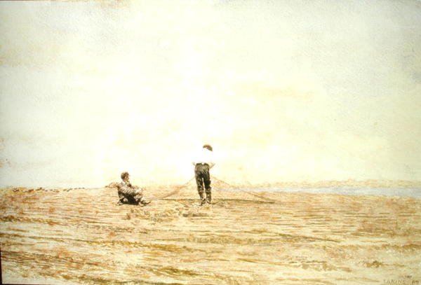 Netz reparieren von Thomas Cowperthwait Eakins