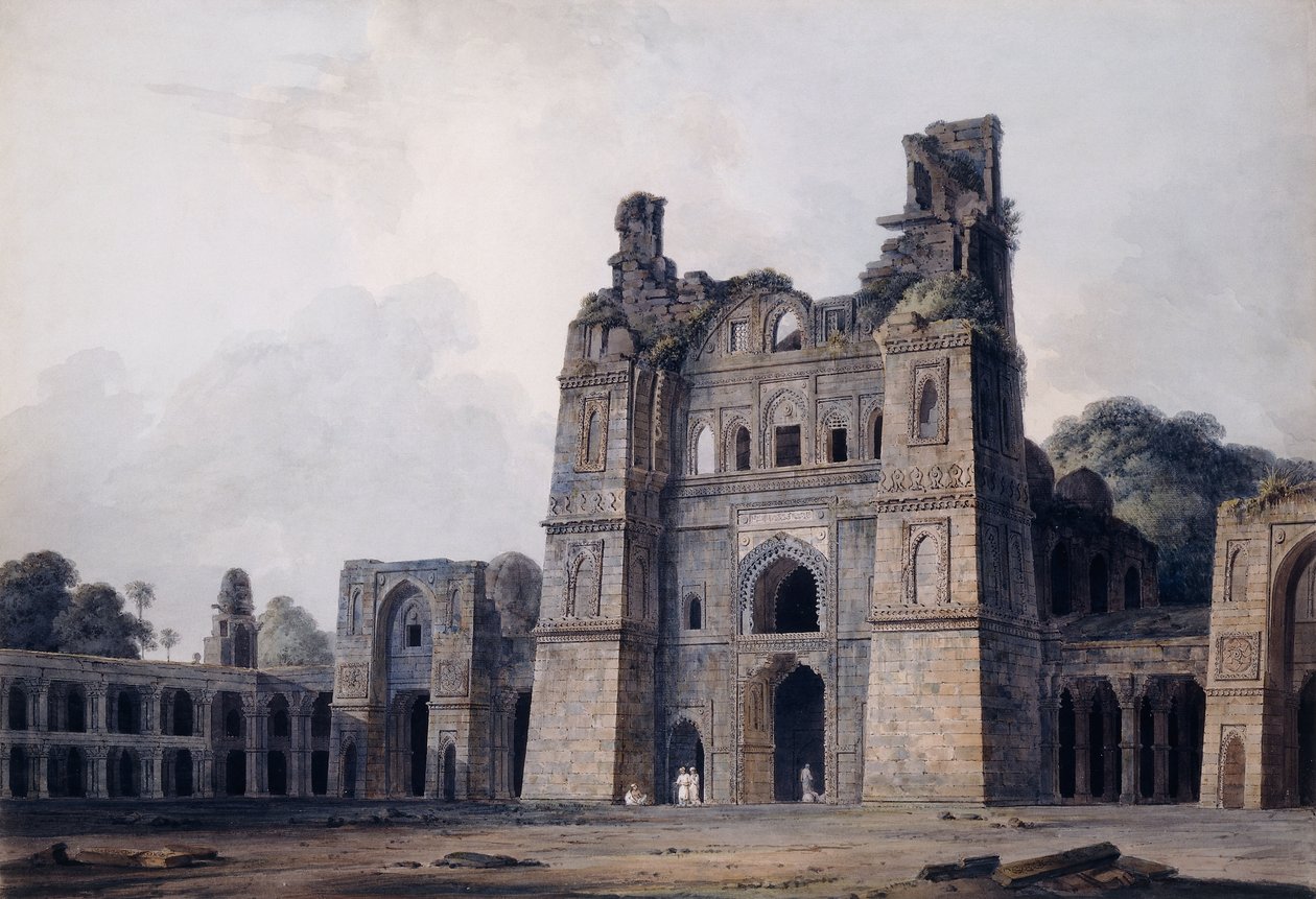 Die Atala-Moschee, Jaunpur, Uttar Pradesh von Thomas Daniell