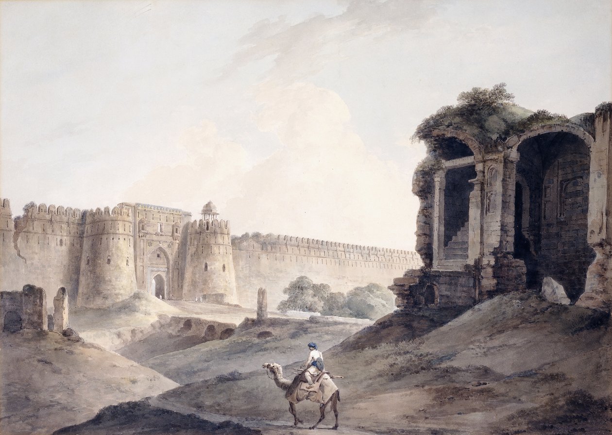 Das Purana Qila, Delhi von Thomas Daniell