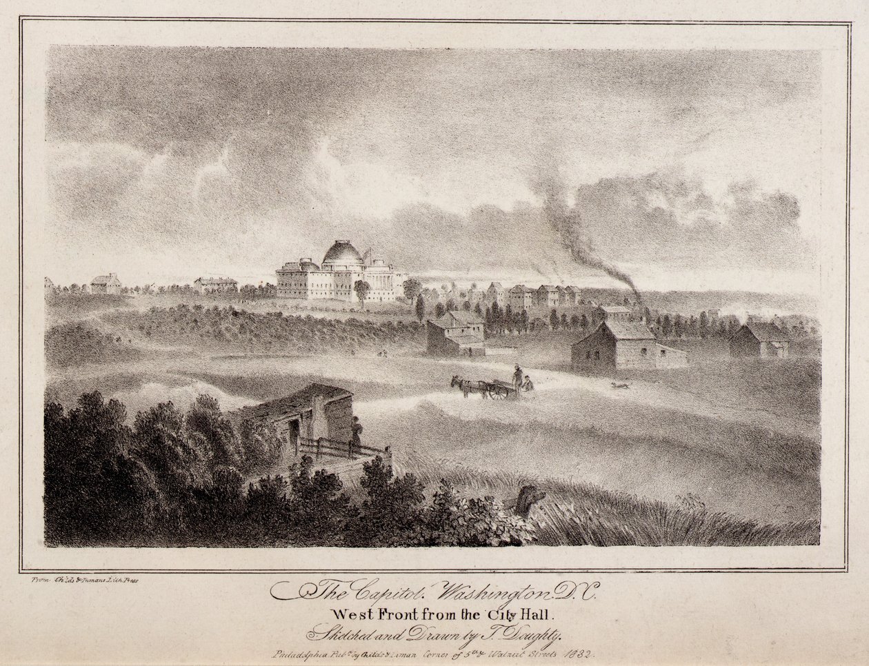 Das Kapitol. Washington, D.C. von Thomas Doughty