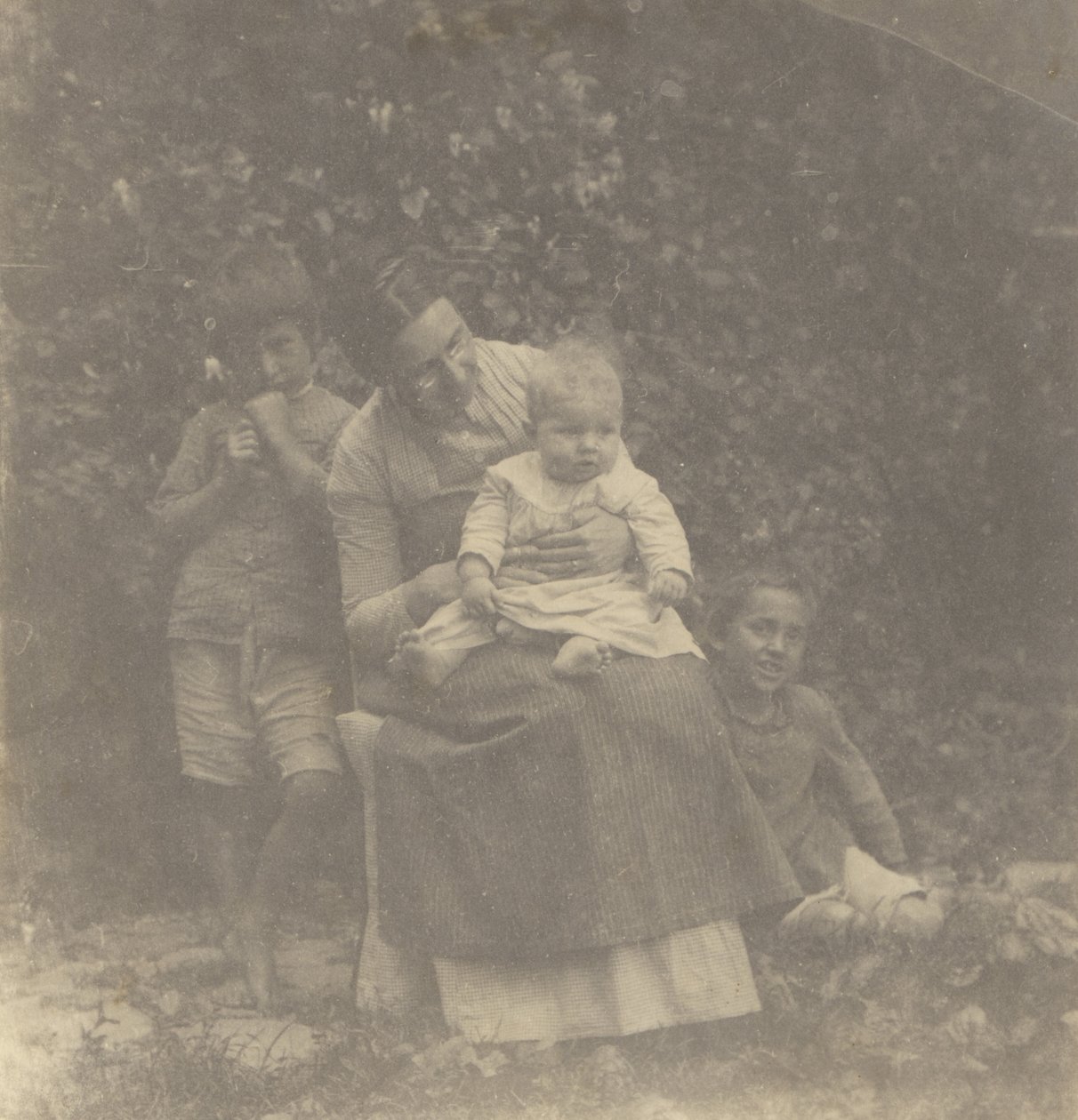 Frances Crowell und ihre Kinder von Thomas Eakins