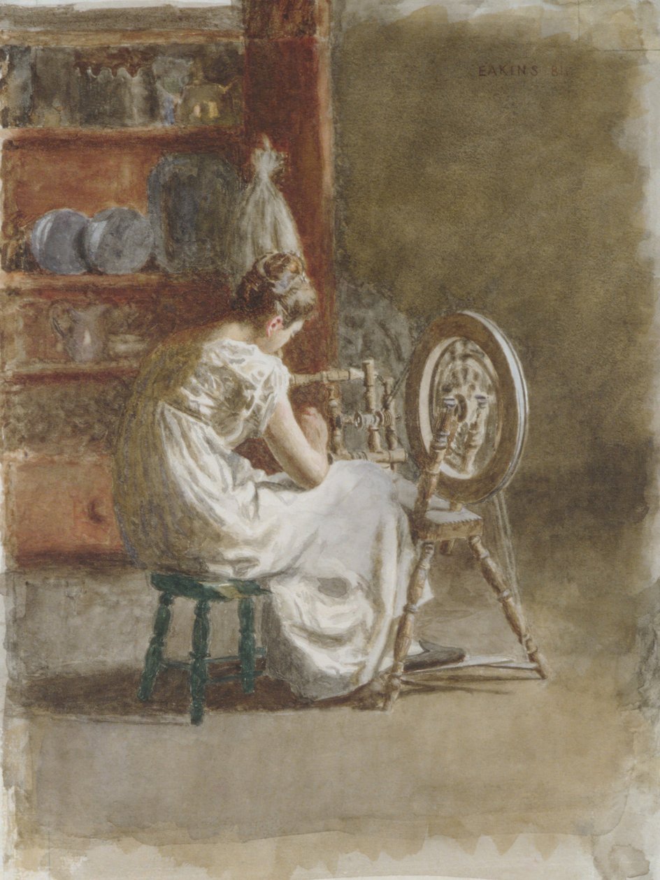 Heimarbeit, 1881 von Thomas Eakins