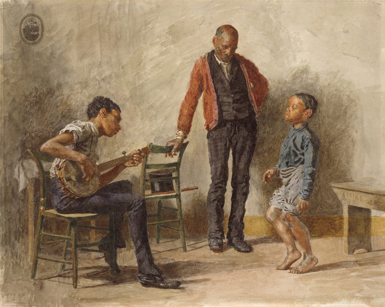 Die Tanzstunde, 1878 von Thomas Eakins