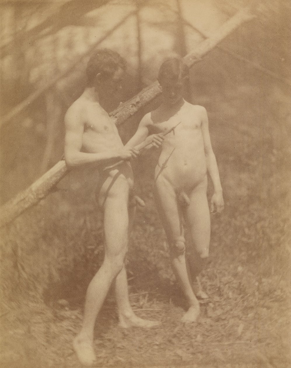 Zwei männliche Akte von Thomas Eakins