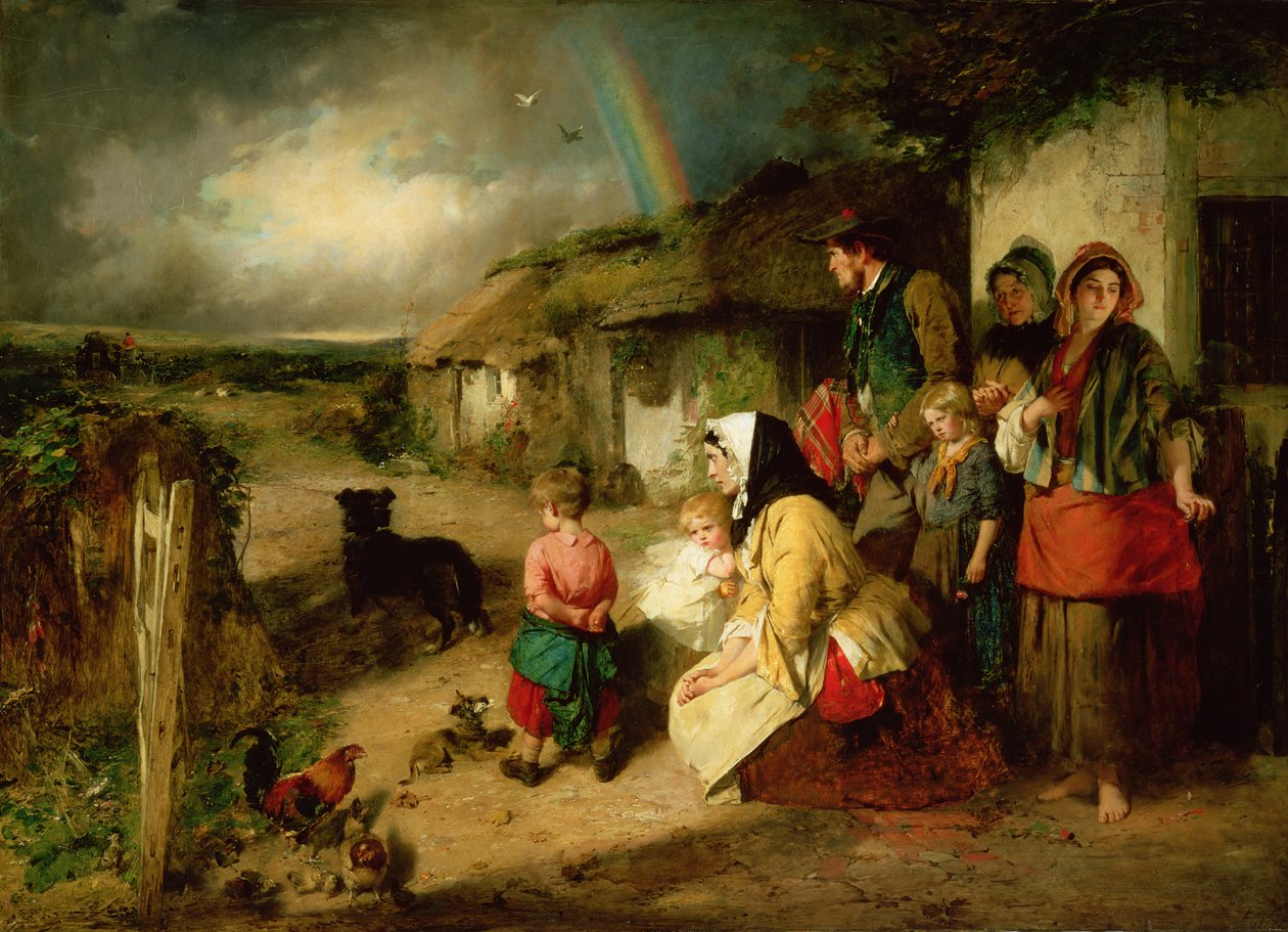 Der erste Bruch in der Familie von Thomas Faed