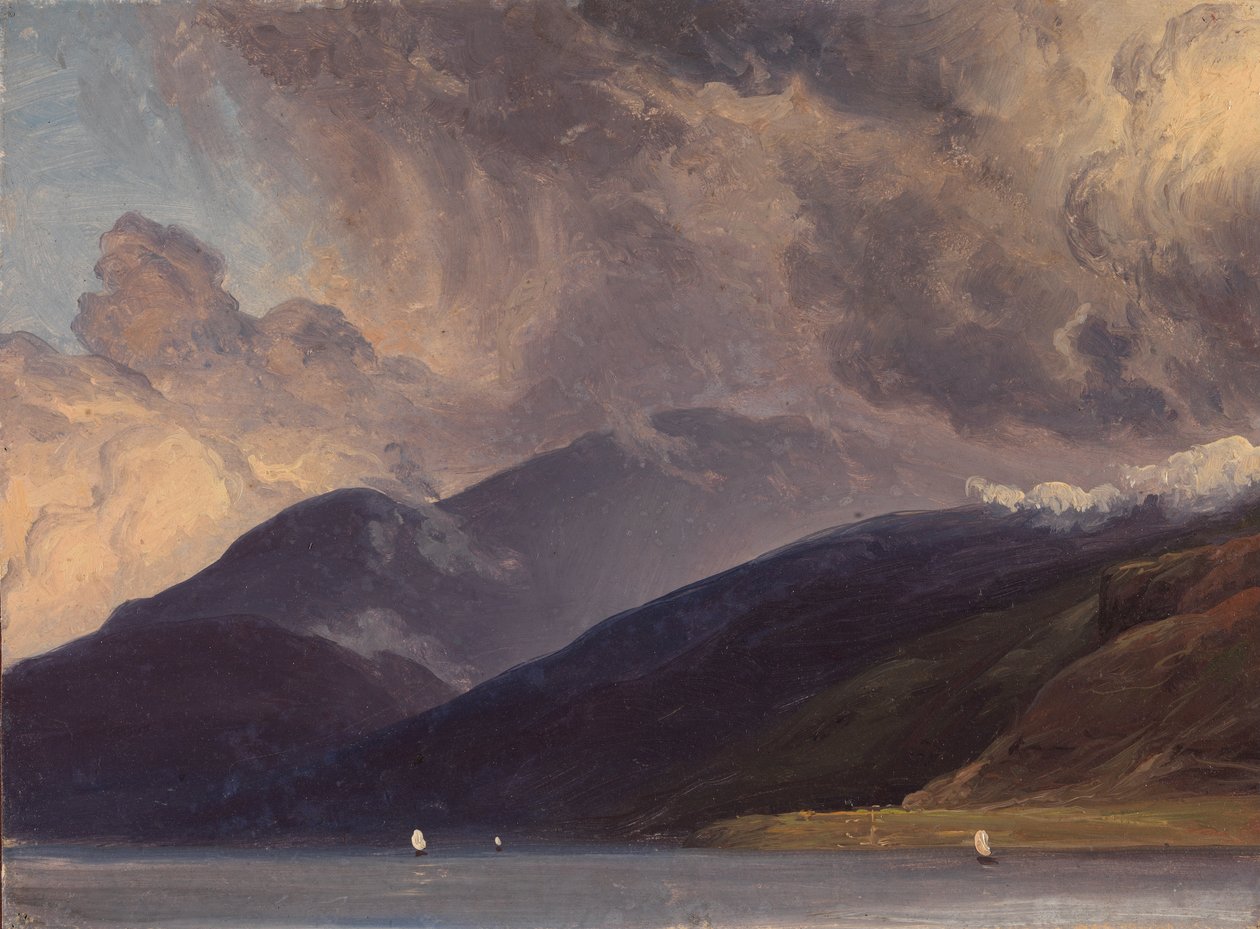 Von Balestrand am Sognefjord von Thomas Fearnley