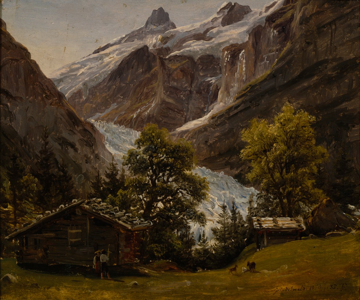 Grindelwald, Schweiz von Thomas Fearnley